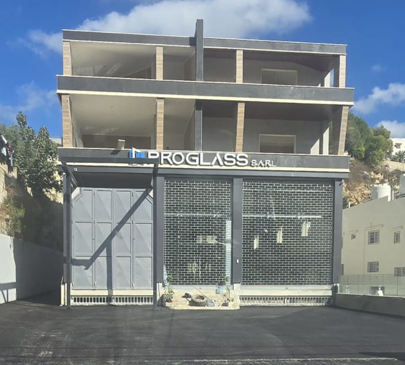 The ProGlass S.A.R.L. building in Tayr Dibbah